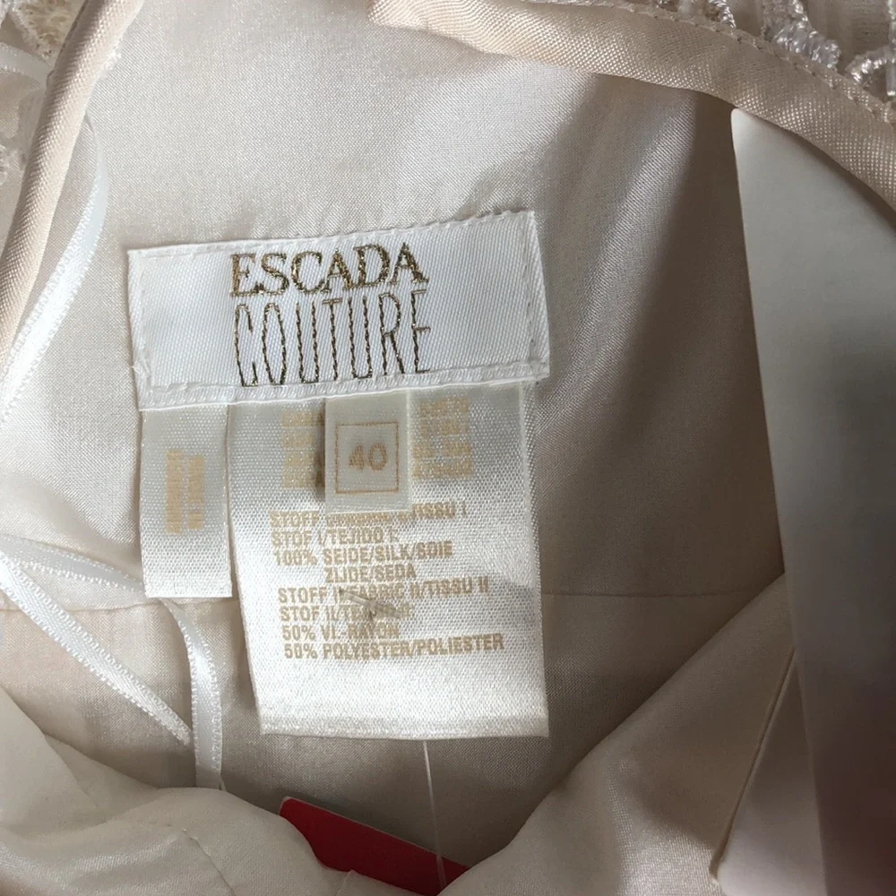 Escada Couture sleveless silk dress. - Picture 7 of 11